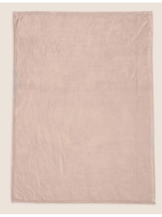 Chenille Plain Throw