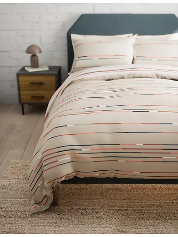 Pure Cotton Abstract Leaf Bedding Set